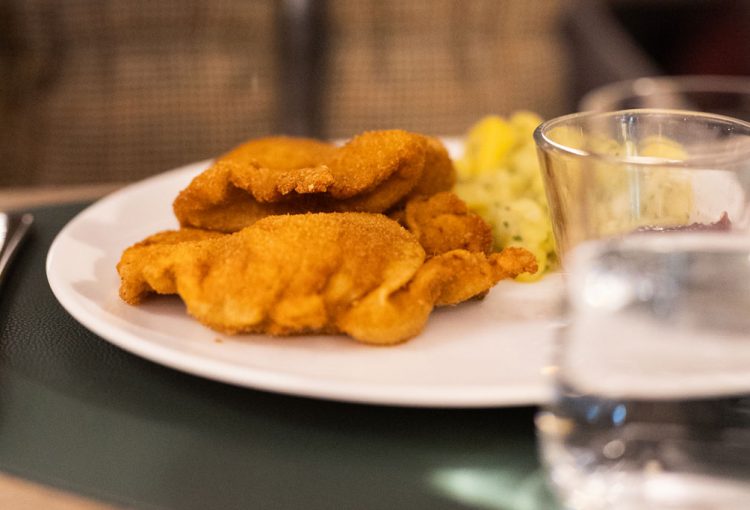 Wiener Schnitzel im Steinis